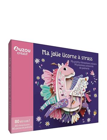 Auzou Activity Kit - Rhinestone Unicorn - Multi/patterned - ONE SIZE