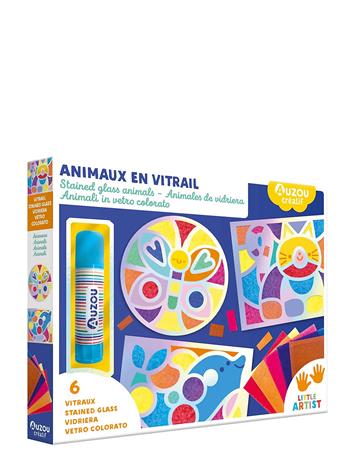 Auzou Activity Kit - Mosaic Animals - Multi/patterned - ONE SIZE