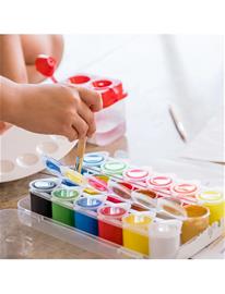 Primo Poster Paint 18 Pots - Metallic Neon - Multi/patterned - ONE SIZE