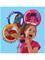 SES Creative Fuzzy Tubes - Multi/patterned - ONE SIZE – kuva 1