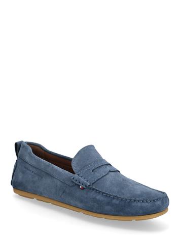 Tommy Hilfiger Core Hilfiegr Suede Driver - Cream - 45