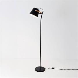 Lattiavalaisin ESPERTO, musta, korkeus 143 cm, metalli, E27