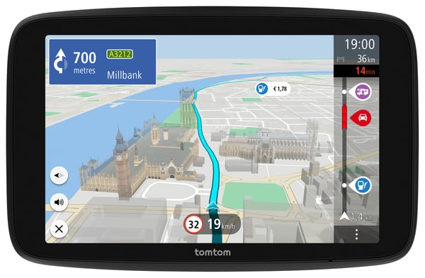 TomTom GO Camper Max 7" -autonavigaattori, maailma