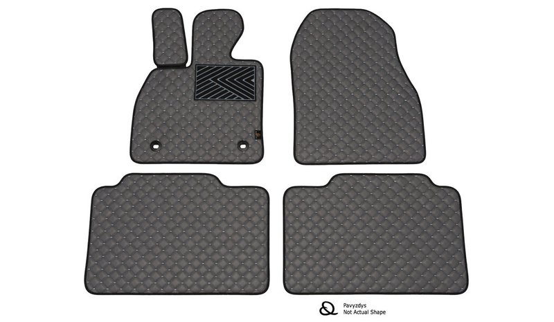 Matot QuiltyMats Chevrolet Volt 2010-2015 (4 kpl.), T.harmaa-Harmaa /33-14