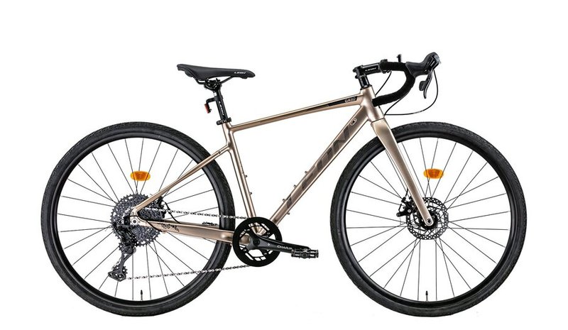 Gravel-pyörä Leon GR-80DD, 28, ruskea