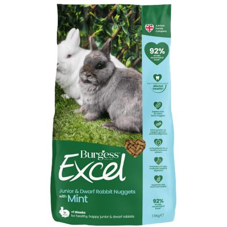 Burgess Excel Rabbit Junior & Dwarf 3 kg