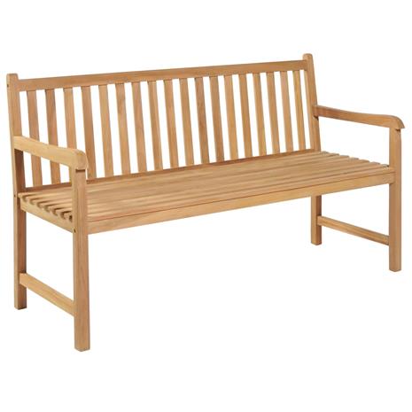 vidaXL Puutarhapenkki 150 cm tiikki