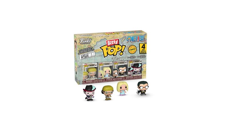 Funko Bitty Pop!: One Piece - Usopp, 4-pack FIGU – kuva 1/4