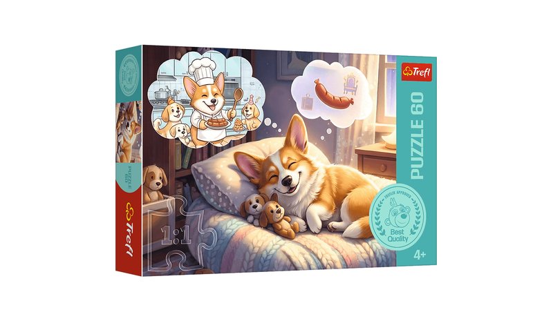 Trefl Dreaming Corgi 60p palapeli