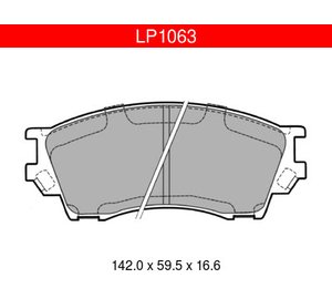 Delphi LP1063 Mazda etujarrupalasarja, Moottoripyörävaraosat