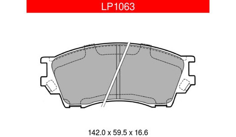 Delphi LP1063 Mazda etujarrupalasarja, Moottoripyörävaraosat
