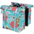 Takakassi pyörälle - BASIL - Bloom Field - 28-35L - Vaaleansininen - MIK-kiinnitys