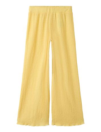 name it Nkfhikka Wide Pant - Yellow - 152