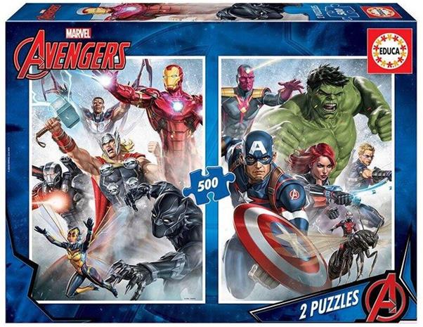 Educa Avengers 2x500p palapeli