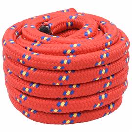 vidaXL Venelanka 5 m 3 Punainen PP