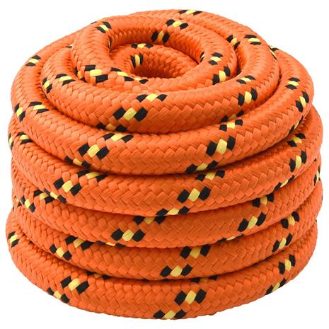 vidaXL Venelanka 5 m 3 Oranssi PP