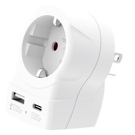 SKross Europe to US USB AC20PD
