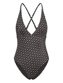 BOSS Bb Monogram Swimsuit - Multi/patterned - XL