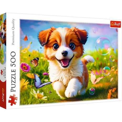 Happy Puppy Palapeli 500 palaa Trefl