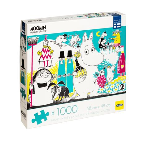 Muumi Comic Book Cover 2 Palapeli 1000 – kuva 5/8