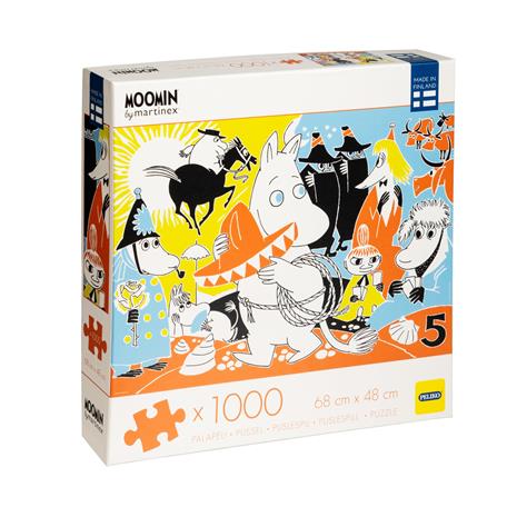 Adlibris Muumi 1000 Palaa Comic Book Cover 5