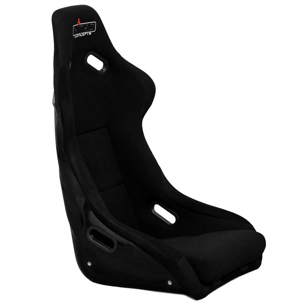 Nitro Concepts R300 kankainen sim racing -kuppi-istuin - Musta