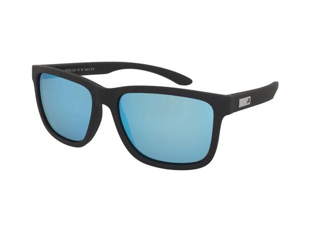 Aurinkolasit Alpina Burst Black Matt/Blue/Mirror