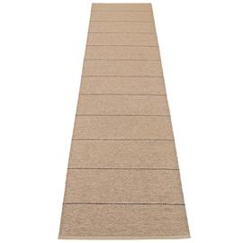 Pappelina Lea-matto 300 × 70 cm, potato/brown/vanilla