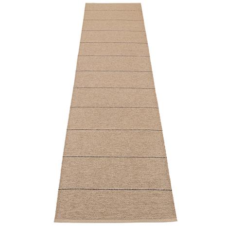 Pappelina Lea-matto 300 × 70 cm, potato/brown/vanilla