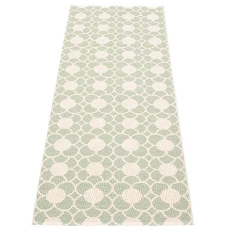 Pappelina Anya-matto 200 × 70 cm, Misty Mint/Vanilja