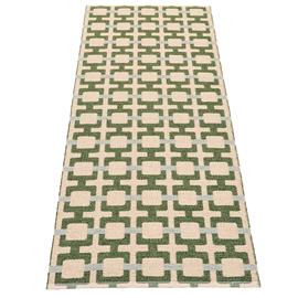 Pappelina Tom-matto 180 × 70 cm, leaf/cream/sage