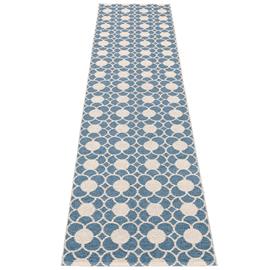 Pappelina Anya-matto 300 × 70 cm, River Blue/Vanilja