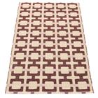 Pappelina Tom-matto 120 × 70 cm, viininpunainen/kerma/vaaleanpunainen