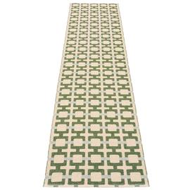 Pappelina Tom -matto 300 x 70 cm, Leaf / Cream / Sage