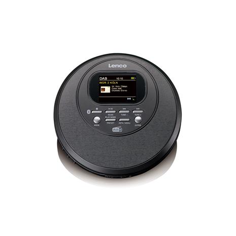 Lenco CD-500BK - Discman Bluetoothilla ja DAB+/FM-radiolla