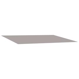 vidaXL Markiisin vaihtokangas Vaaleanharmaa 250 x 200 cm Polyesteri