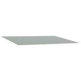 vidaXL Markiisin vaihtokangas Vihreä ja valkoinen 300 x 250 cm