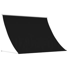 vidaXL Aurinkovarjo Musta 150 x 150 cm