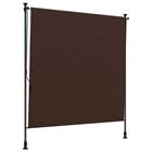 vidaXL Ulkorullaverho Ruskea 100 x 270 cm