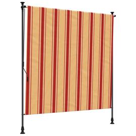 vidaXL Ulkorullaverho Monivärinen 150 x 270 cm