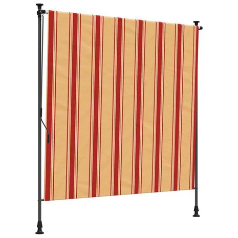 vidaXL Ulkorullaverho Monivärinen 150 x 270 cm