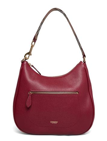 Burberry Ll Hobo - Burgundy - ONE SIZE