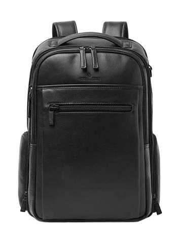 Castelijn & Beerens Uniform Cabin Size Backpack 15.6"" - Black - 43X33X19CM