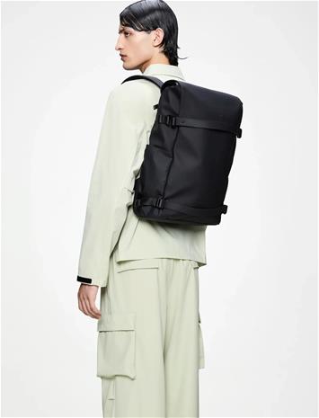 Rains Otg Backpack W3 - Black - ONE SIZE