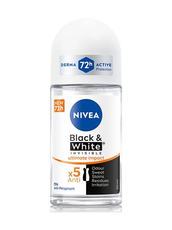 Nivea Black & White Invisible Ultimate Protect 50 ml antiperspirantti deo roll-on