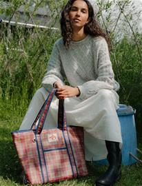 Becksöndergaard Checky Coated Aubrey Bag - Pink - ONE SIZE