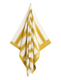 GANT Yacht Stripe Beach Towel - Yellow - 100X180