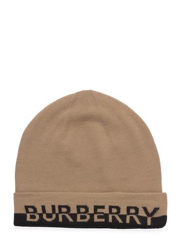 Burberry Mh Bb Wool Knit Hat - Beige - NOT ASSIGNED