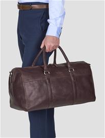 Howard London Weekend Bag Victor - Brown - ONE SIZE