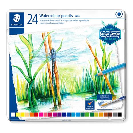 Staedtler Coloured pencil aqu 24pcs 100% PEFC